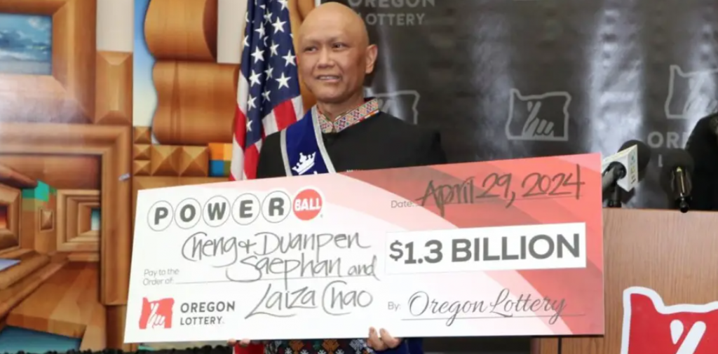 $1.3 billion Powerball lottery win. Cheng Saephan won the jackpot in April of 2024. Podcast host and Powerball winner TImothy Schultz analyzes the press conference. www.Timothy-Schultz.com. 